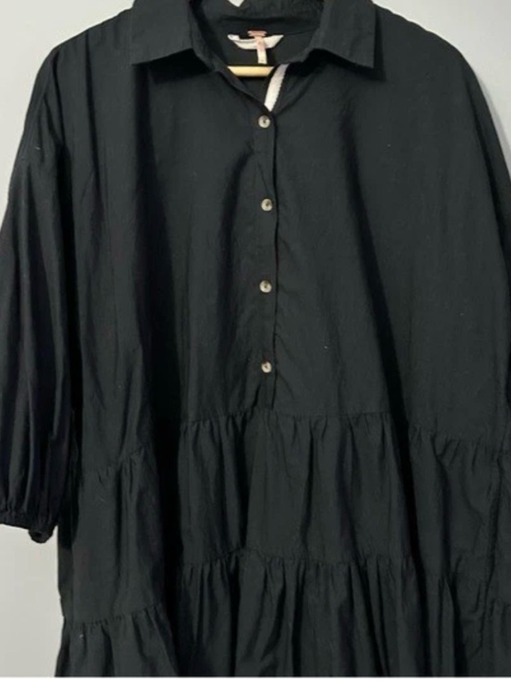 Free People Misha Mini Shirt
Dress Black Medium - Picture 3 of 5